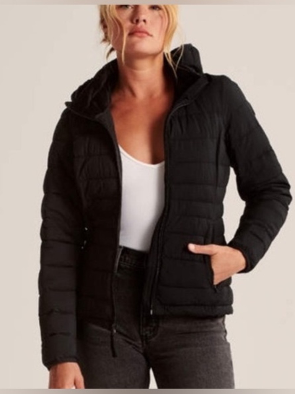 A&F - Lightweight Packable Stretch Puffer